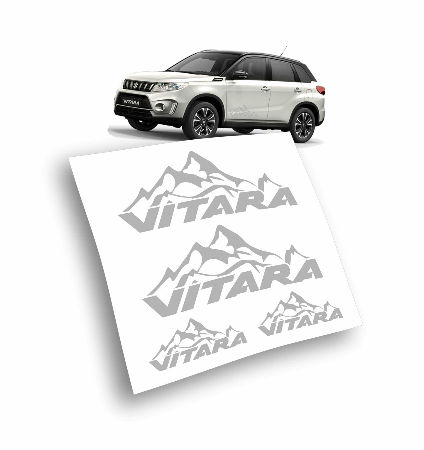 Suzuki Vitara montagne kit adesivi stickers auto colore personalizzato