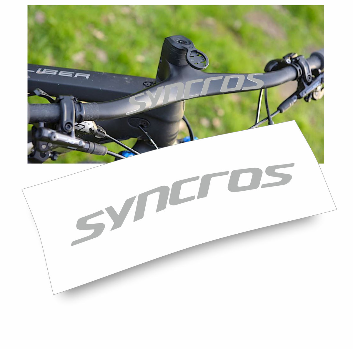 Syncros Fraser IC SL adesivo sticker per manubrio