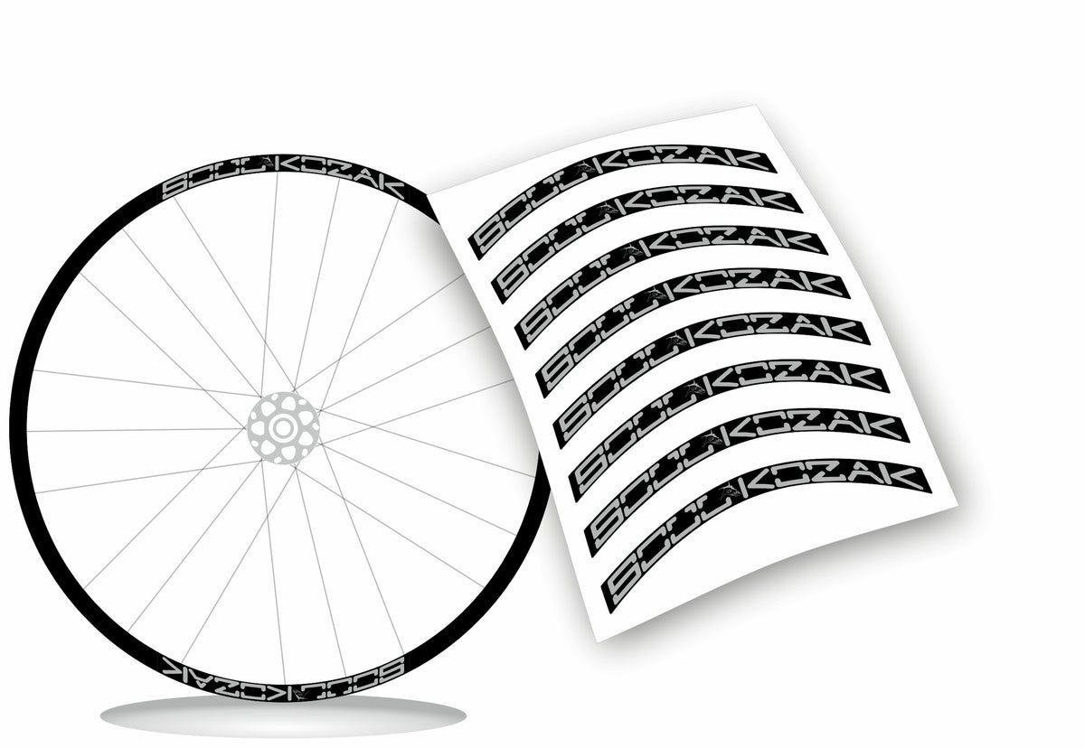 Soul Kozak kit adesivi cerchi bici mountain bike colore personalizzato