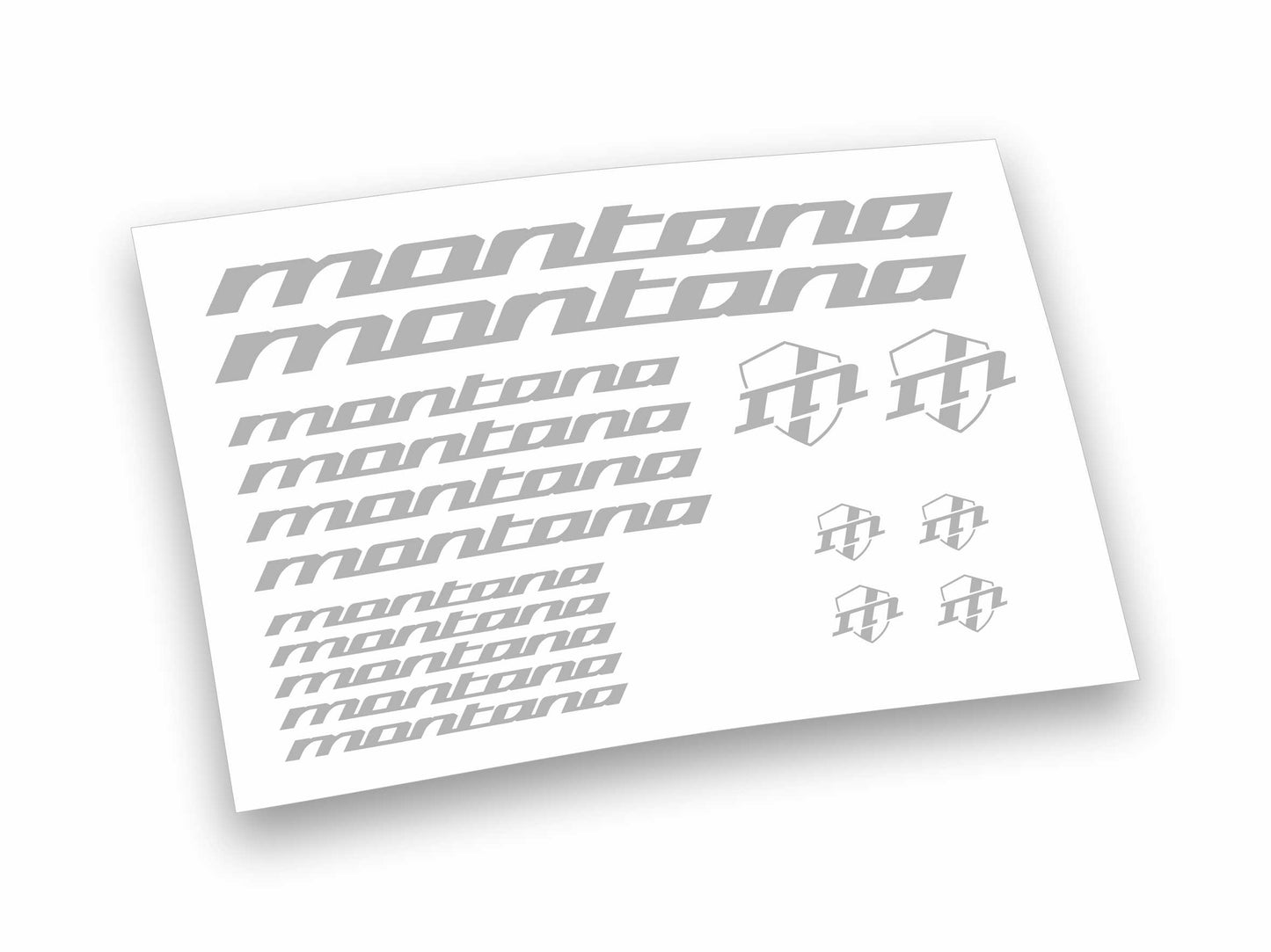 Montana kit adesivi per mountain bike e bici da corsa completo 17 pezzi
