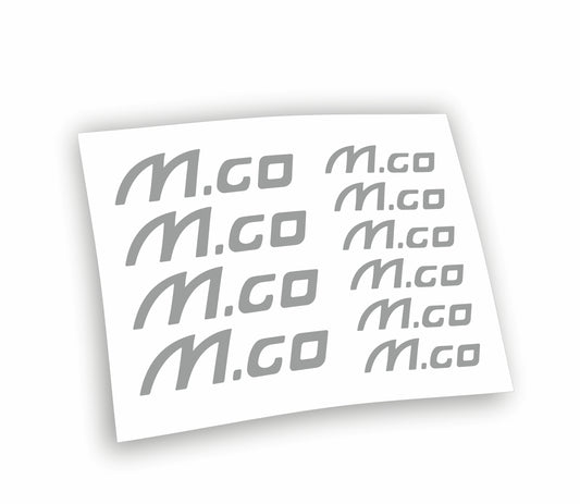 Microcar MGO adesivi colore personalizzato