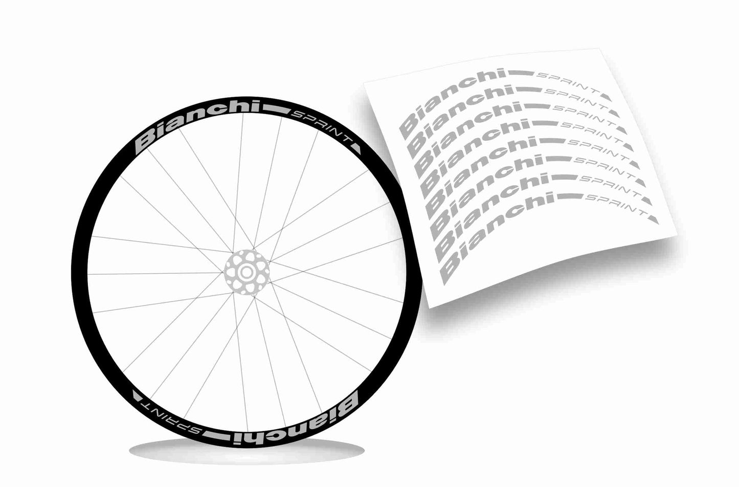Bianchi aria Sprint adesivi