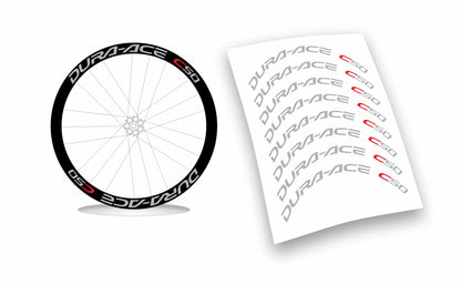 dura-ace c50 shimano kit adesivi stickers per ruote
