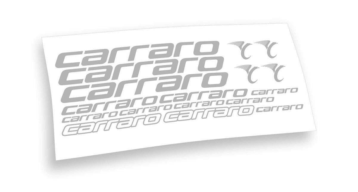 Carraro kit adesivi bicicletta da corsa e mountain bike colore personalizzato