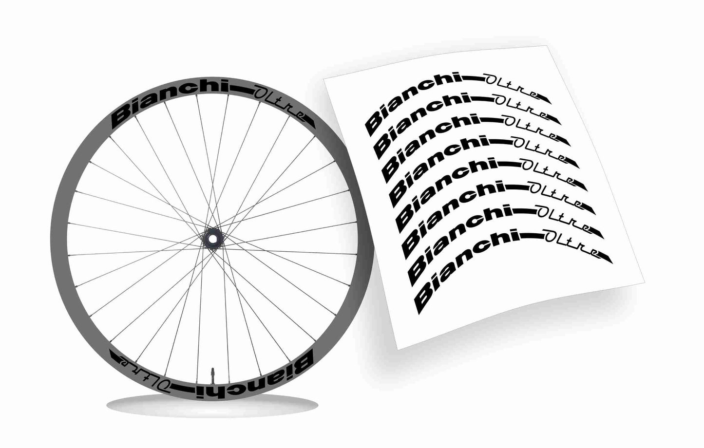 Bianchi aria Oltre adesivi