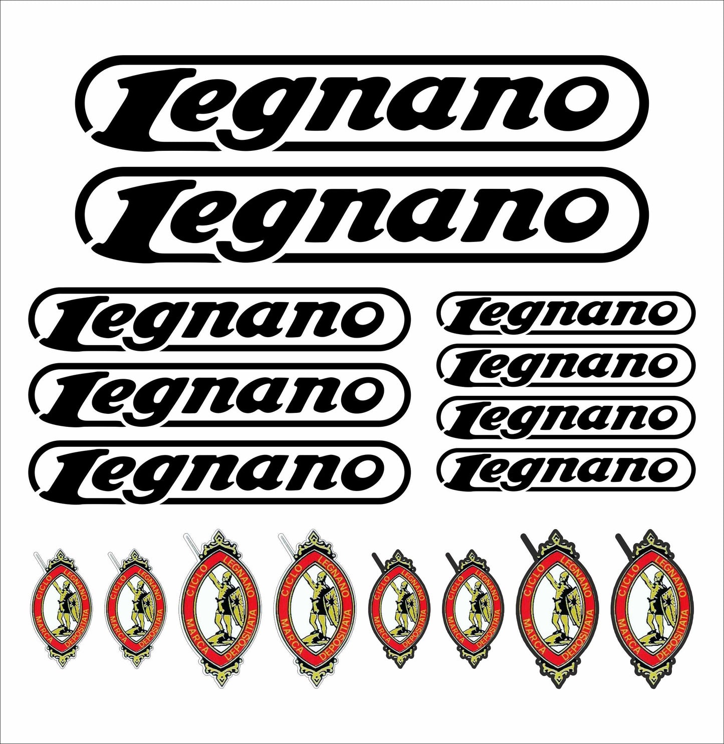 Legnano kit adesivi