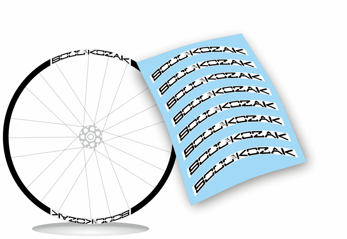 Soul Kozak kit adesivi cerchi bici mountain bike colore personalizzato