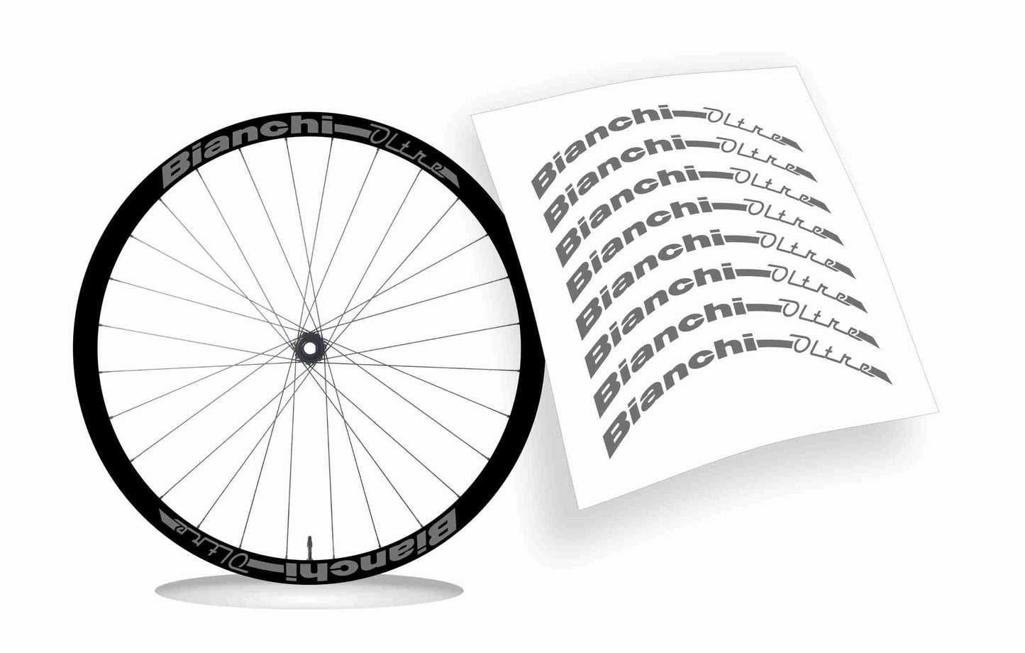 Bianchi aria Oltre adesivi