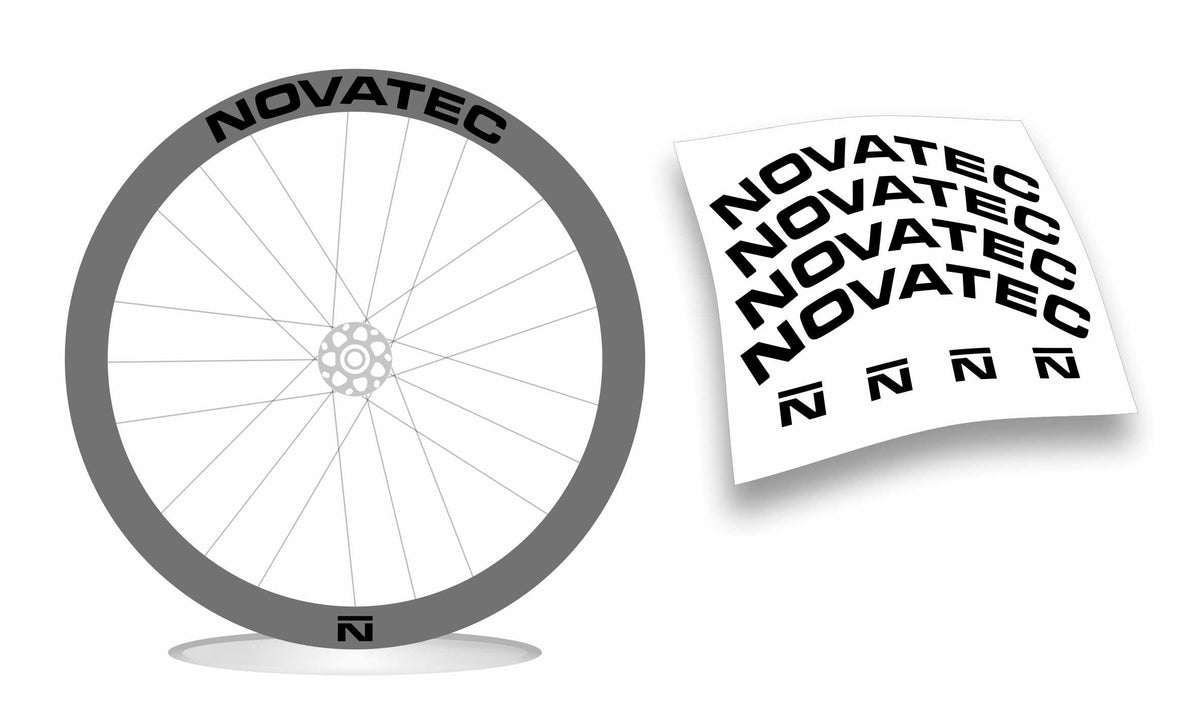 Novatec kit adesivi per cerchi bici da corsa  colore personalizzato