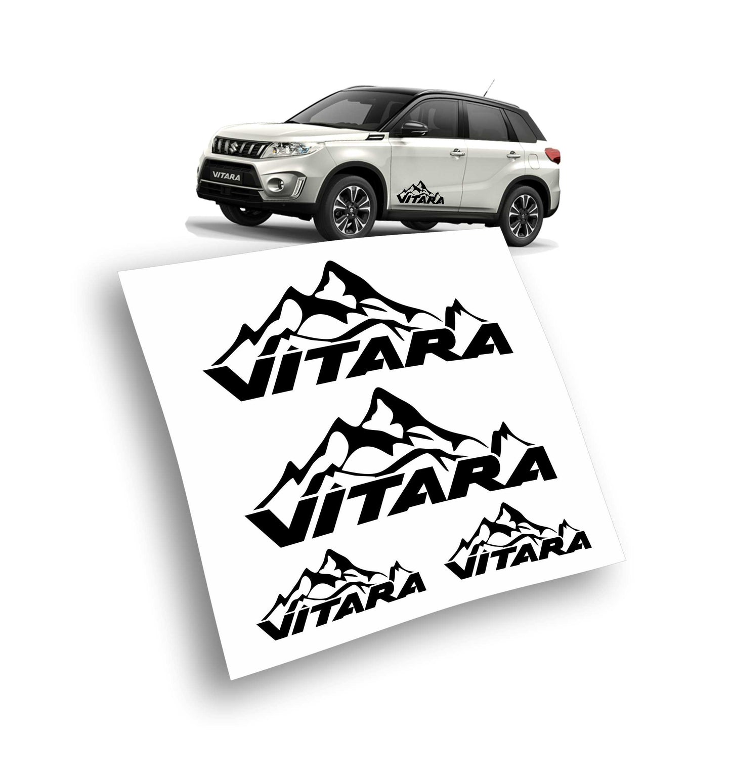 Suzuki Vitara montagne kit adesivi stickers auto colore personalizzato