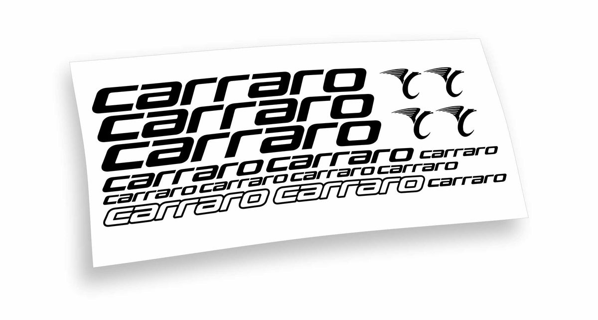 Carraro kit adesivi bicicletta da corsa e mountain bike colore personalizzato