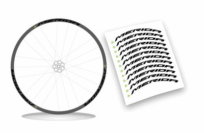merida adesivi stickers per ruote bici