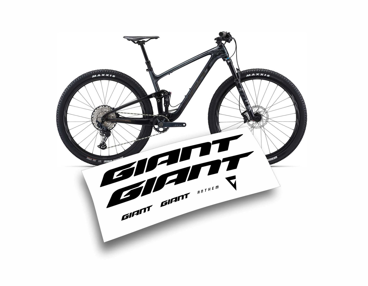 Giant Anthem adesivi personalizzati telaio mountain bike