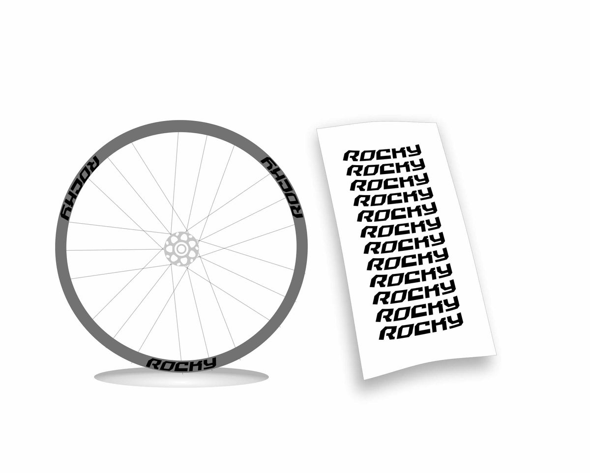 Rocky carbon kit adesivi per cerchi in carbonio mountain bike colore personalizzato