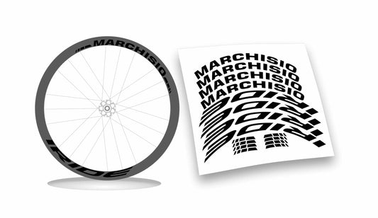kit adesivi stickers cerchi bicicletta marchisio iride