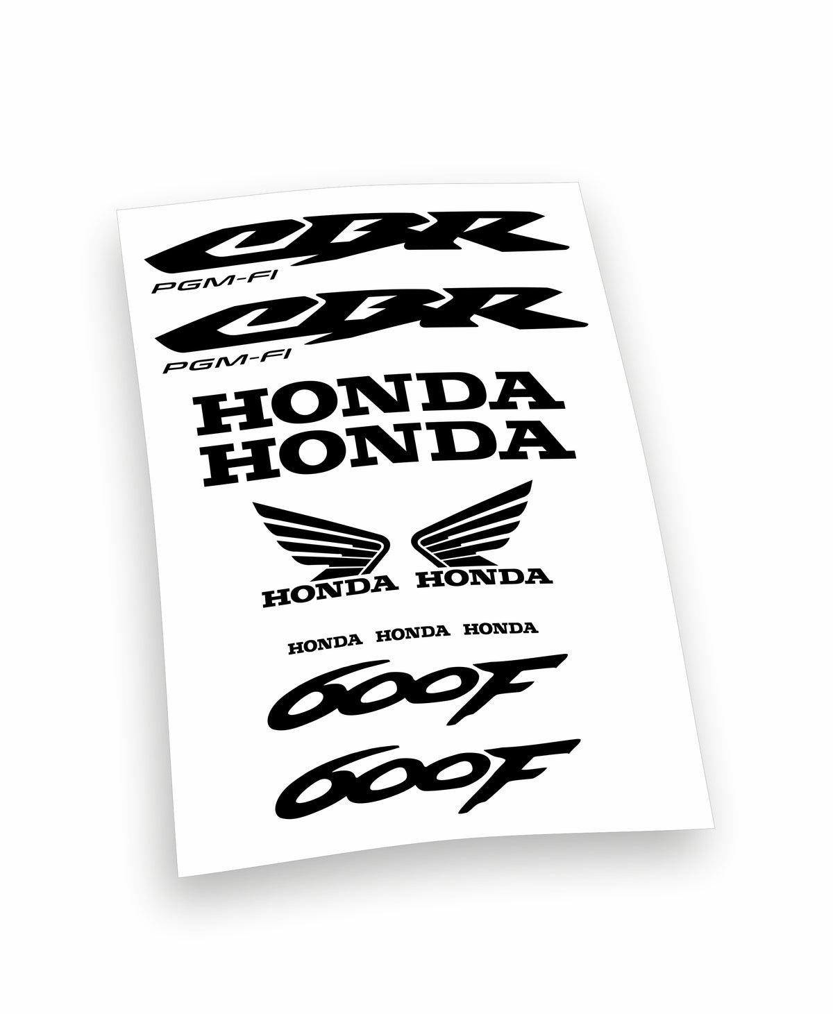 kit adesivi decals moto honda cbr600f colore personalizzato