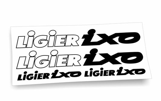 Ligier IXO kit adesivi colori a scelta per Microcar