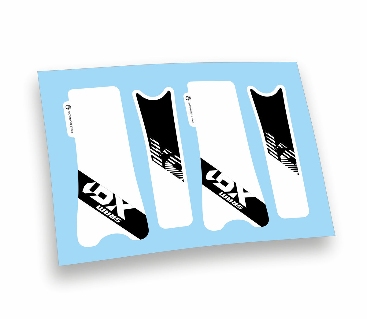 Sram x01 eagle adesivi stickers pedivelle