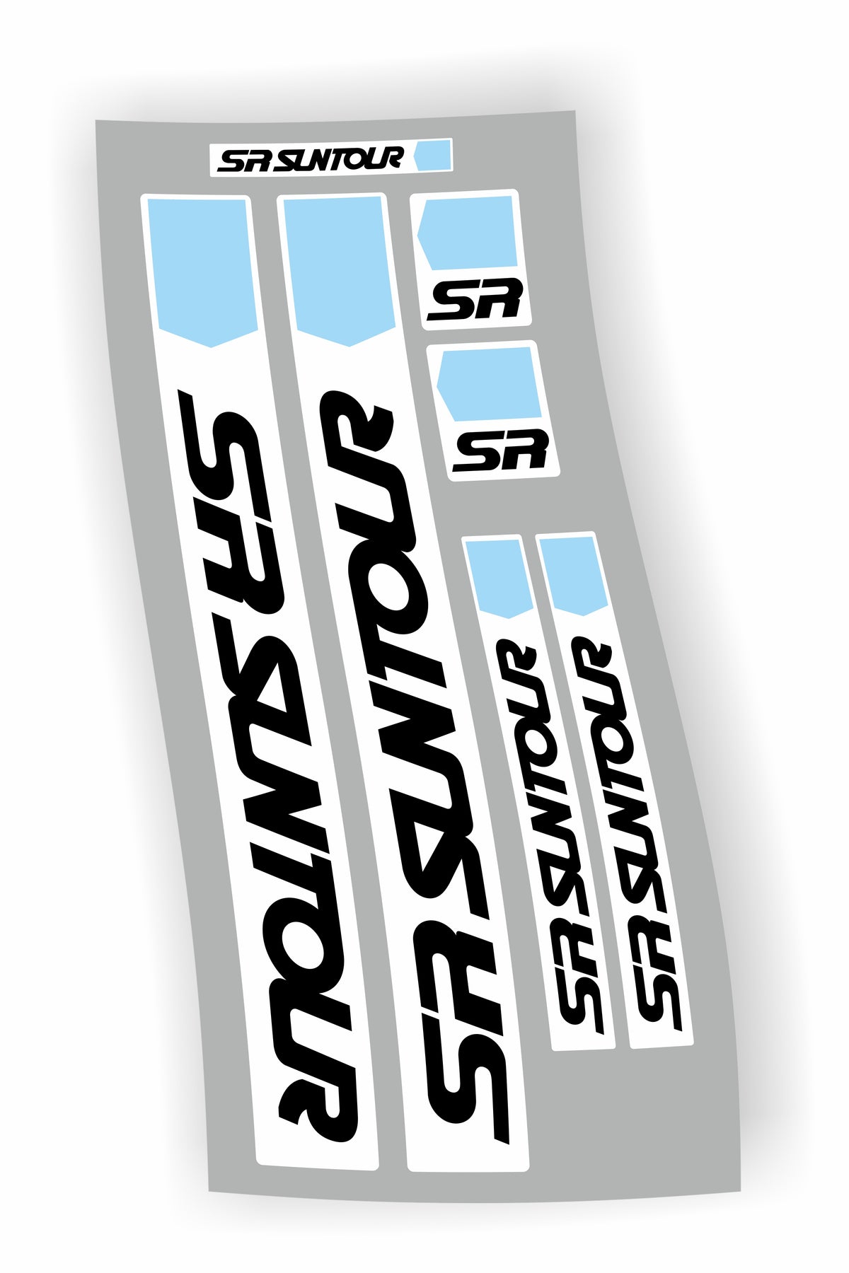 Adesivi personalizzati per forcella mtb SR Suntour