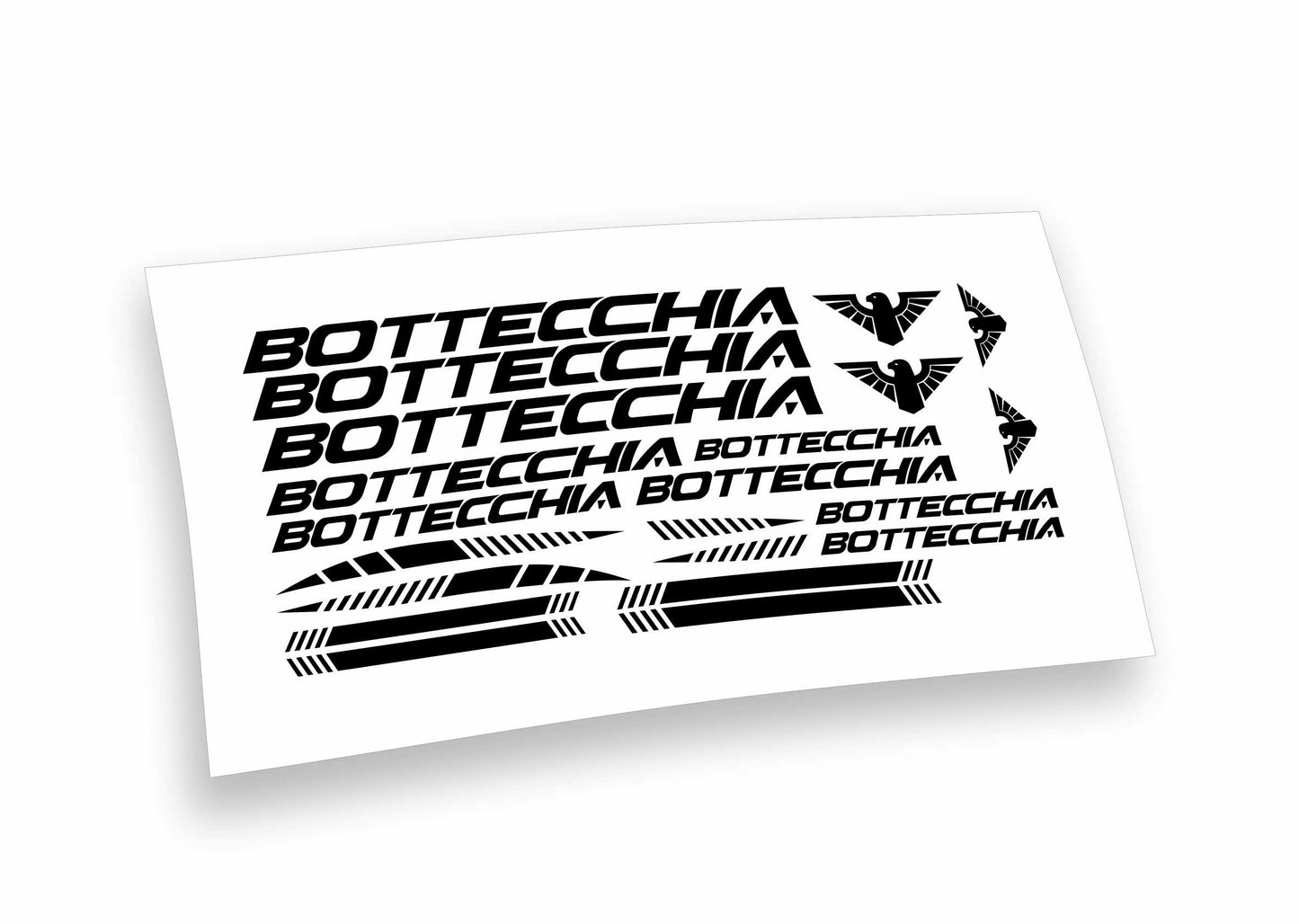 Bottecchia kit adesivi completo 22 pezzi per mountain bike e bici da corsa