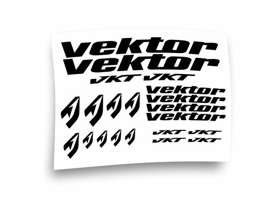 Vektor vkt adesivi bicicletta kit