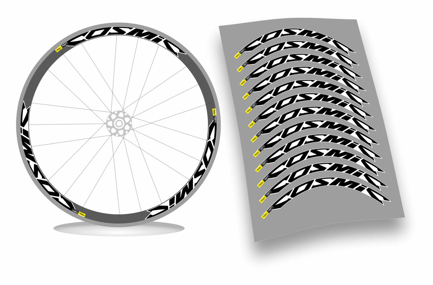 Cosmic Mavic sl 50 adesivi stickers