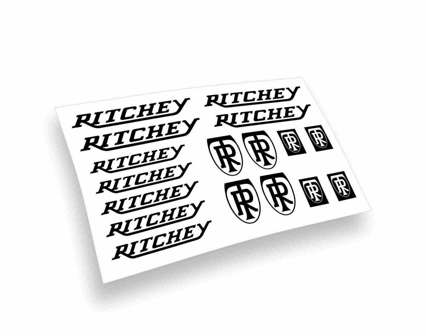 Ritchey kit adesivi logo bicicletta mtb bdc colore personalizzato 18 pezzi