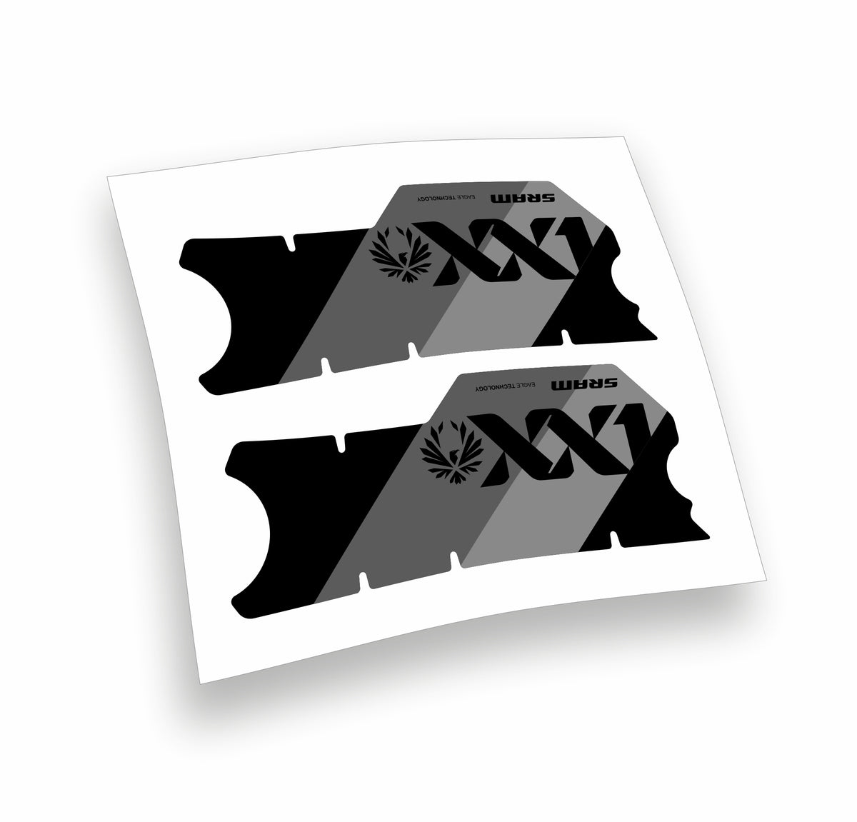Sram XX1 Eagle Axs DUB adesivi sticker per pedivelle