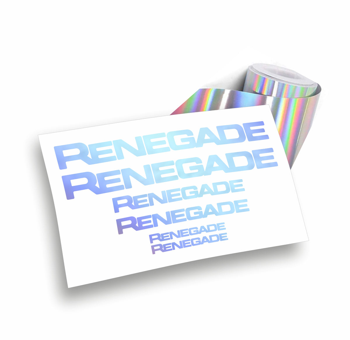 Jeep Renegade Kit adesivi Auto 6 pz.