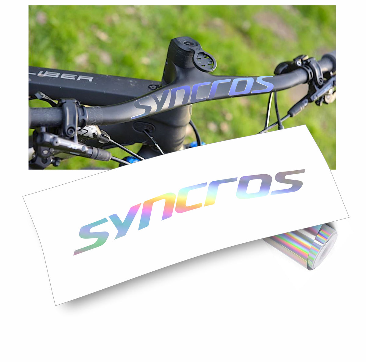 Syncros Fraser IC SL adesivo sticker per manubrio