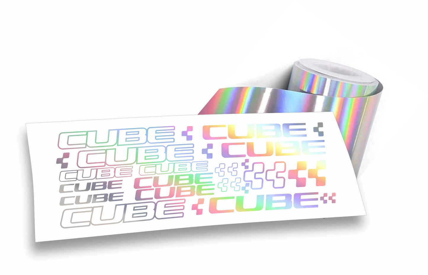 Cube nuovo kit adesivi per mountain bike e bici da corsa completo 24 pezzi