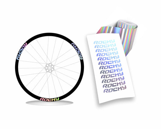 Rocky carbon kit adesivi per cerchi in carbonio mountain bike colore personalizzato