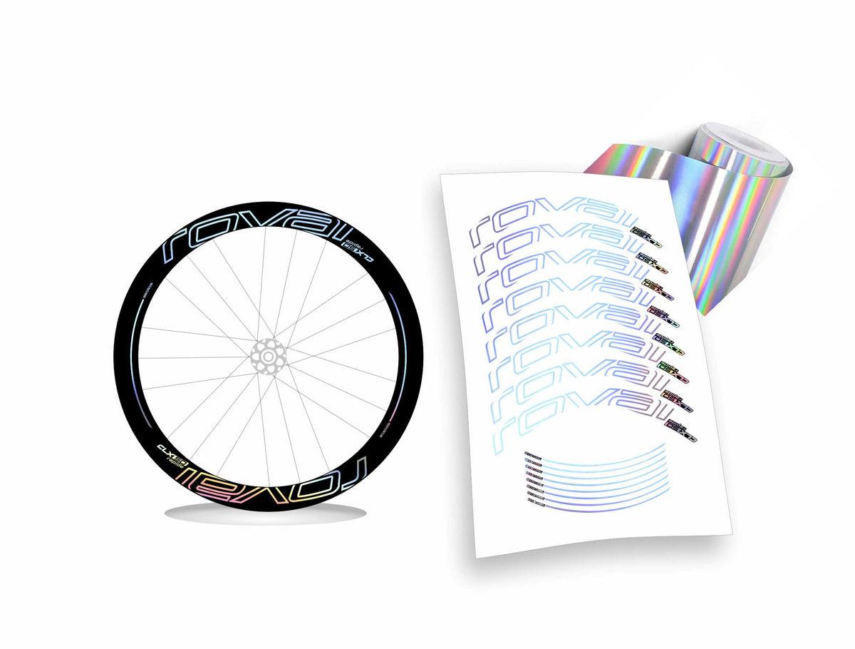 Roval CLX 50 rapide kit adesivi per cerchi bicicletta da corsa
