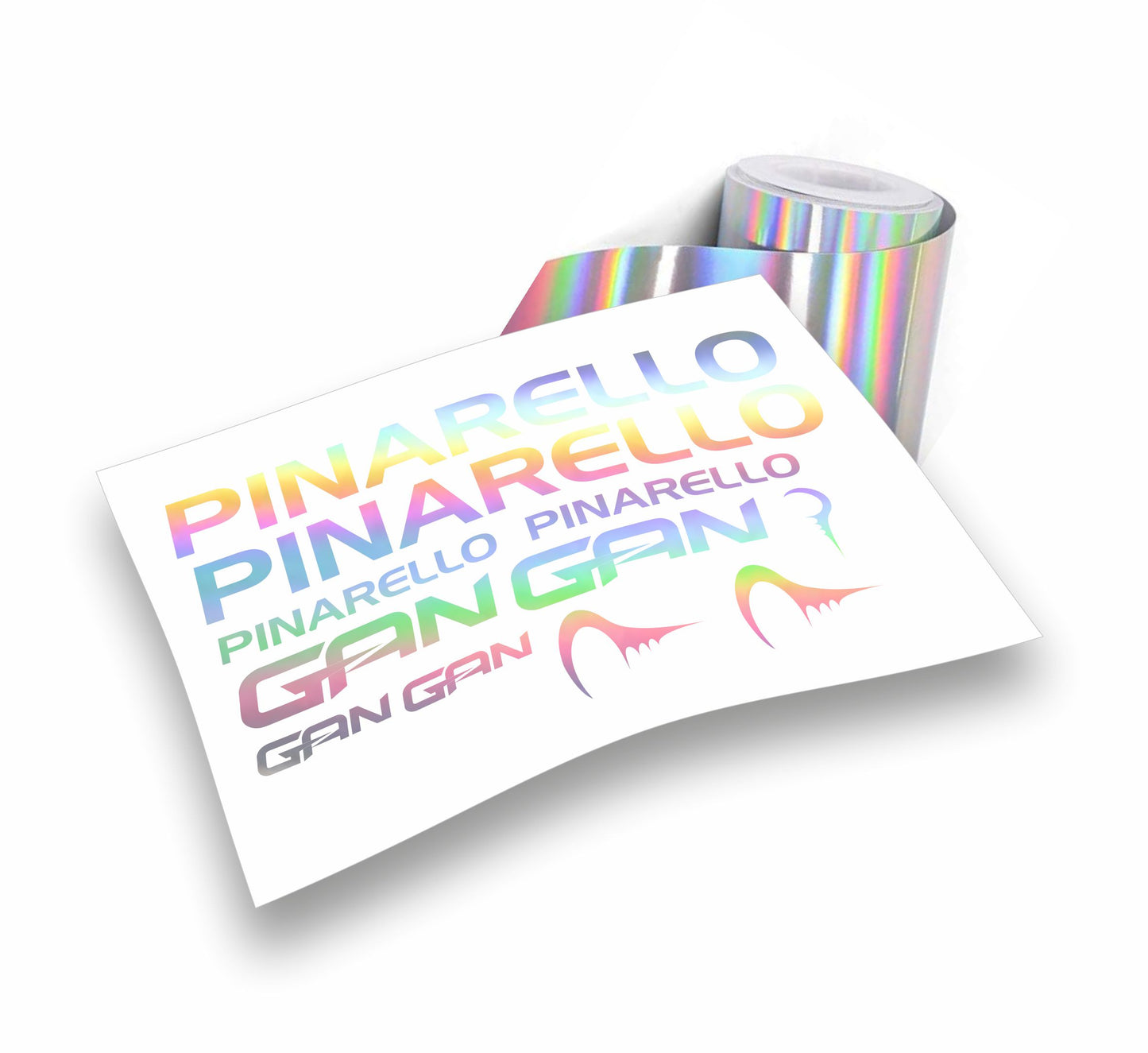 Kit adesivi bici telaio Pinarello Gun bdc  colori a scelta 11PEZZI