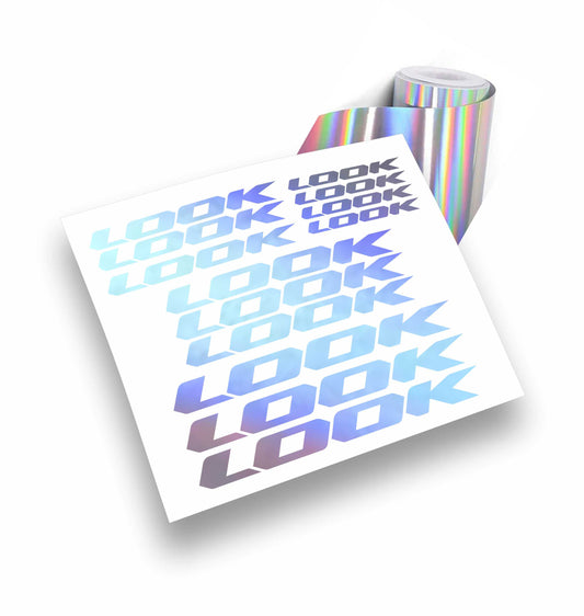 LOOK kit adesivi bicicletta colori personalizzati anche fluo
