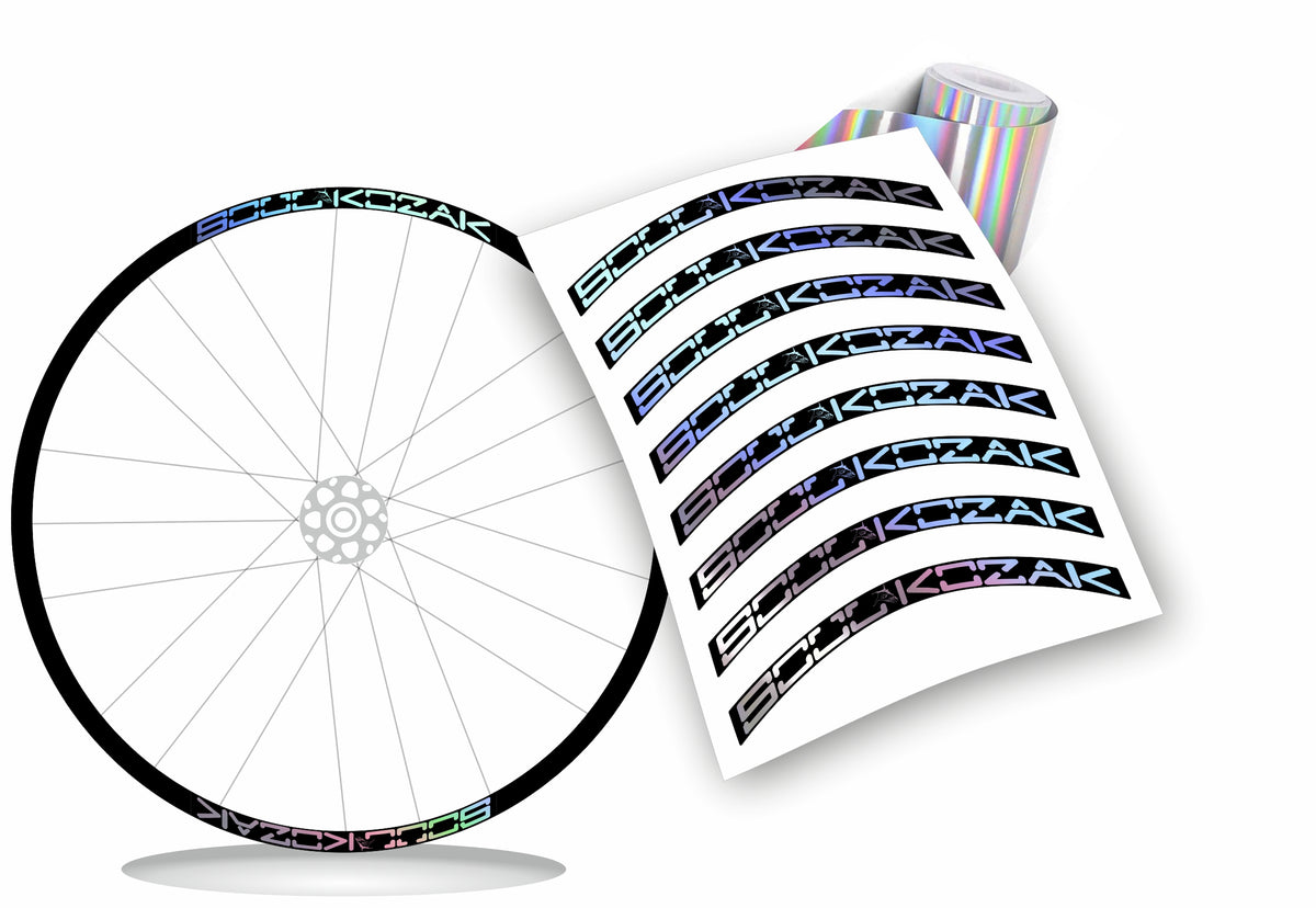 Soul Kozak kit adesivi cerchi bici mountain bike colore personalizzato