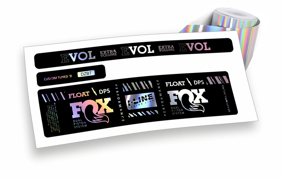 Fox Float DPS Evol Performance 2019/20 adesivi per ammortizzatore posteriore
