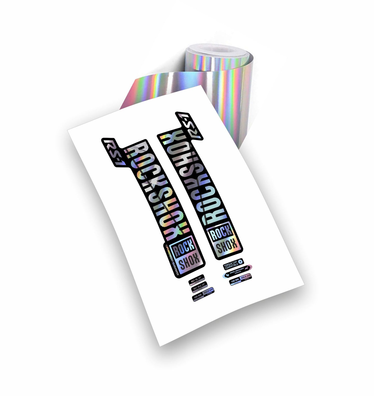 Rock shox RS-1 RL RLC 29 anno 2018 adesivi stickers personalizzati forcella rs1