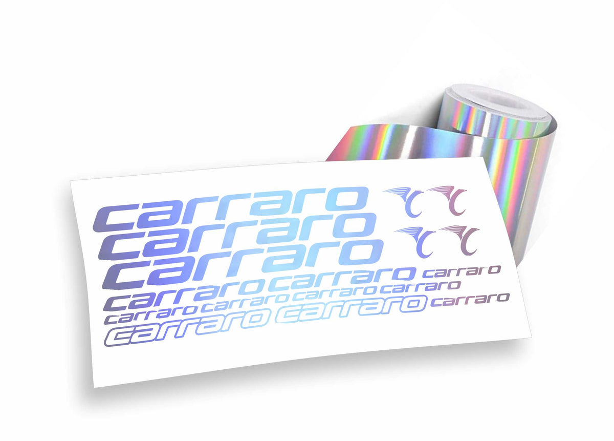 Carraro kit adesivi bicicletta da corsa e mountain bike colore personalizzato