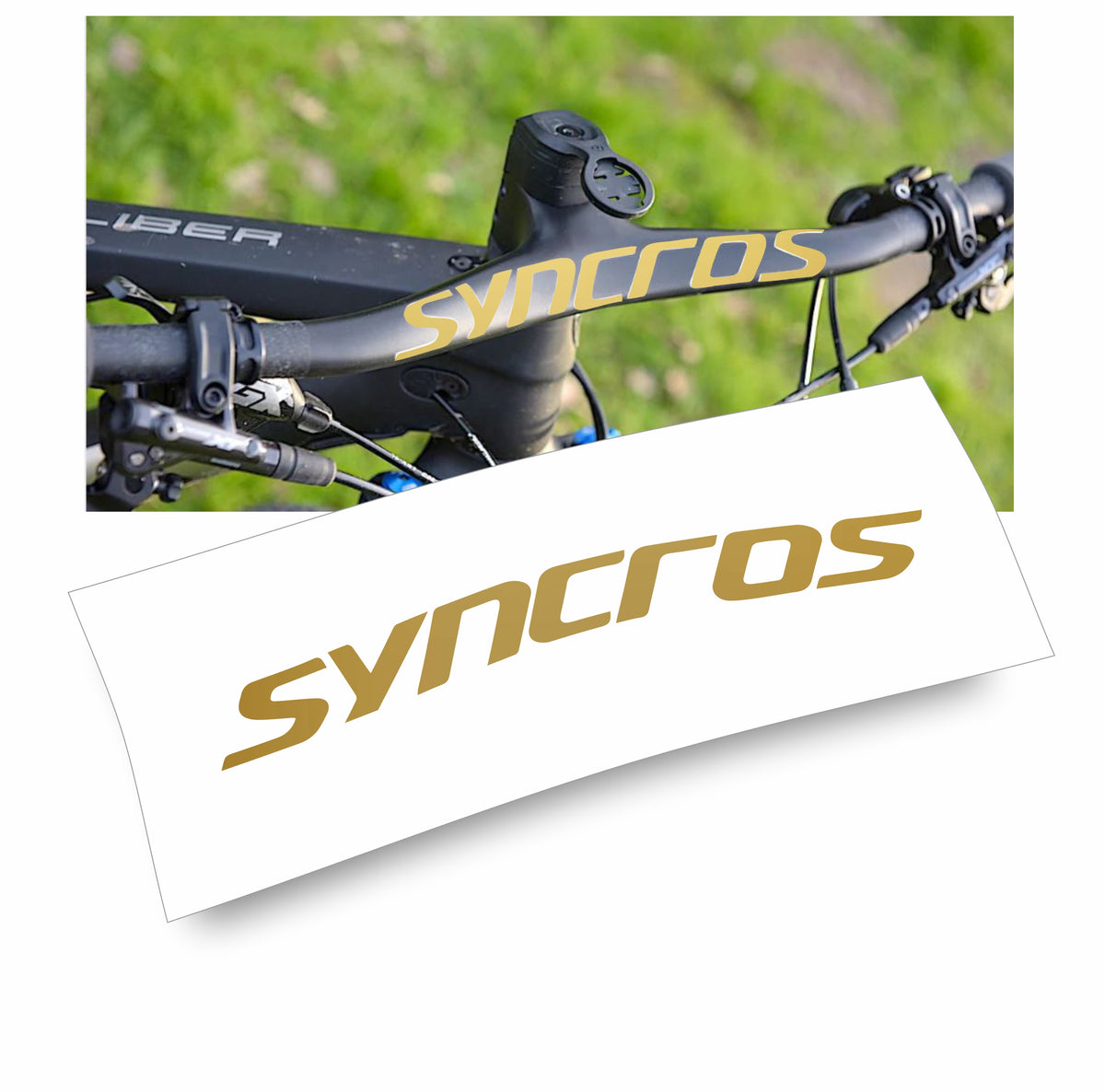 Syncros Fraser IC SL adesivo sticker per manubrio