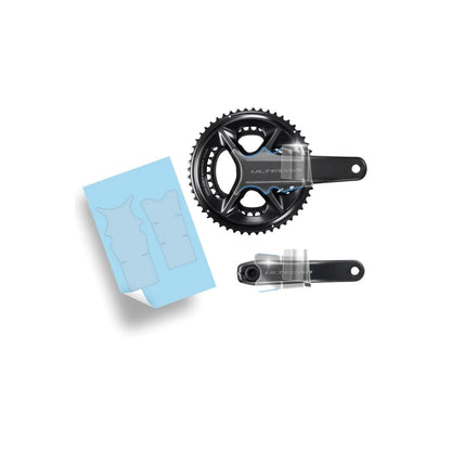 Kit Protezione Bici da Corsa: Adesivi Protezione Telaio Standard + Pellicola Protettiva Pedivelle