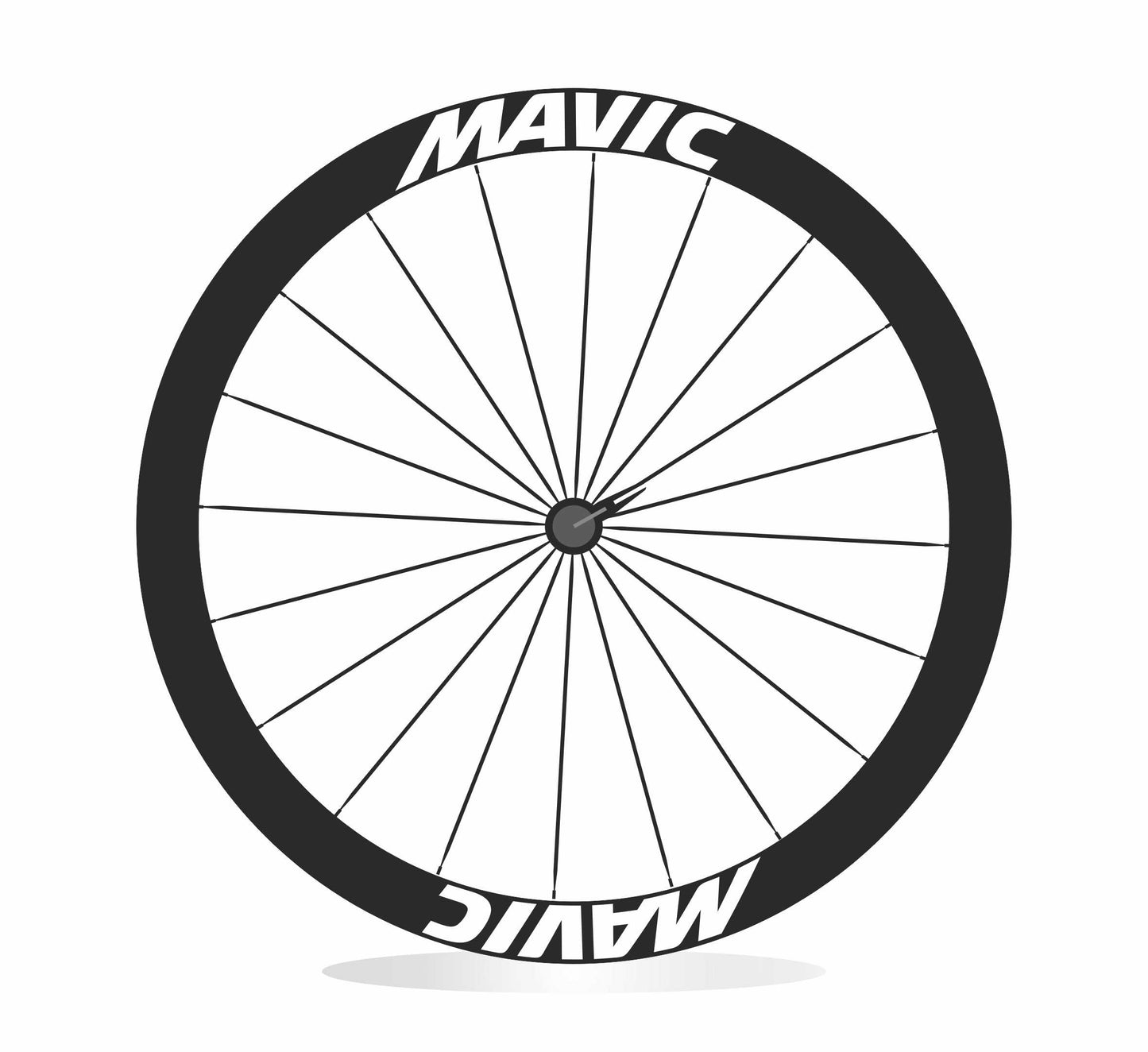 Adesivi cerchi ruote bici Mavic profilo 45