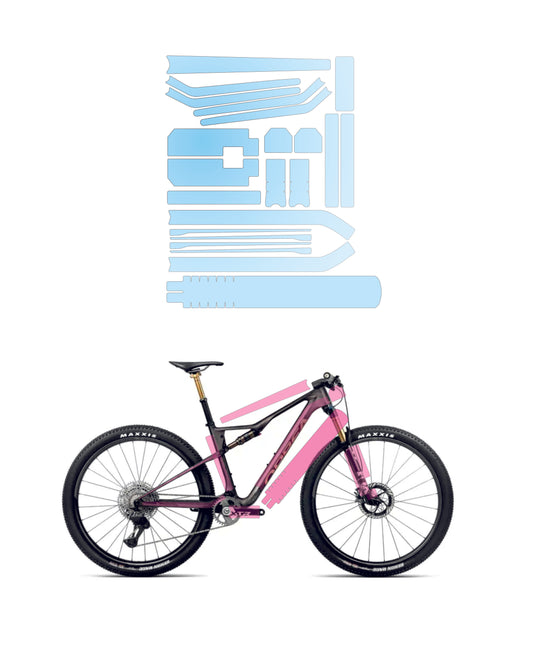 Orbea oiz protezioni adesive trasparenti per telaio e carro 2022/25