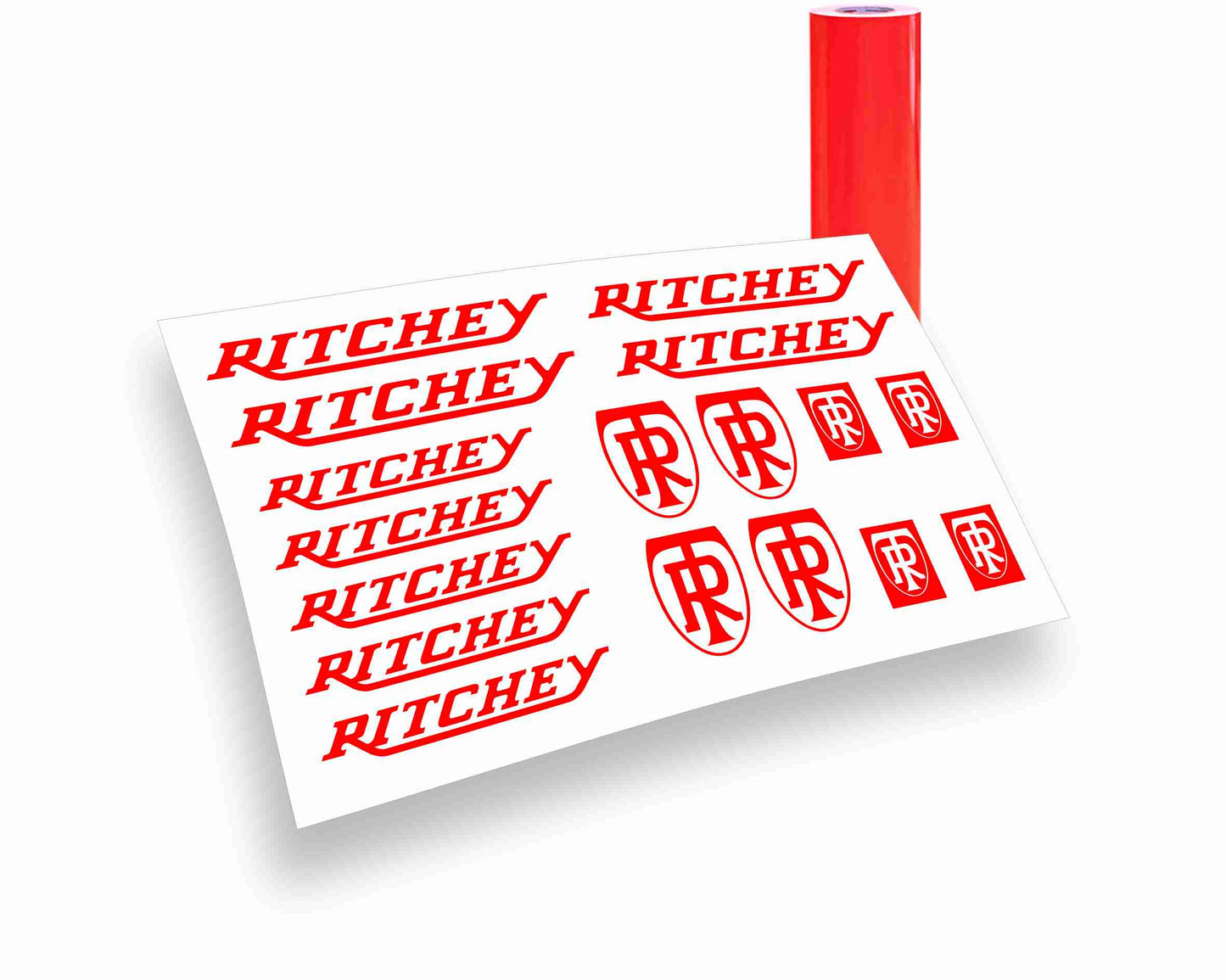 Ritchey kit adesivi logo bicicletta mtb bdc colore personalizzato 18 pezzi