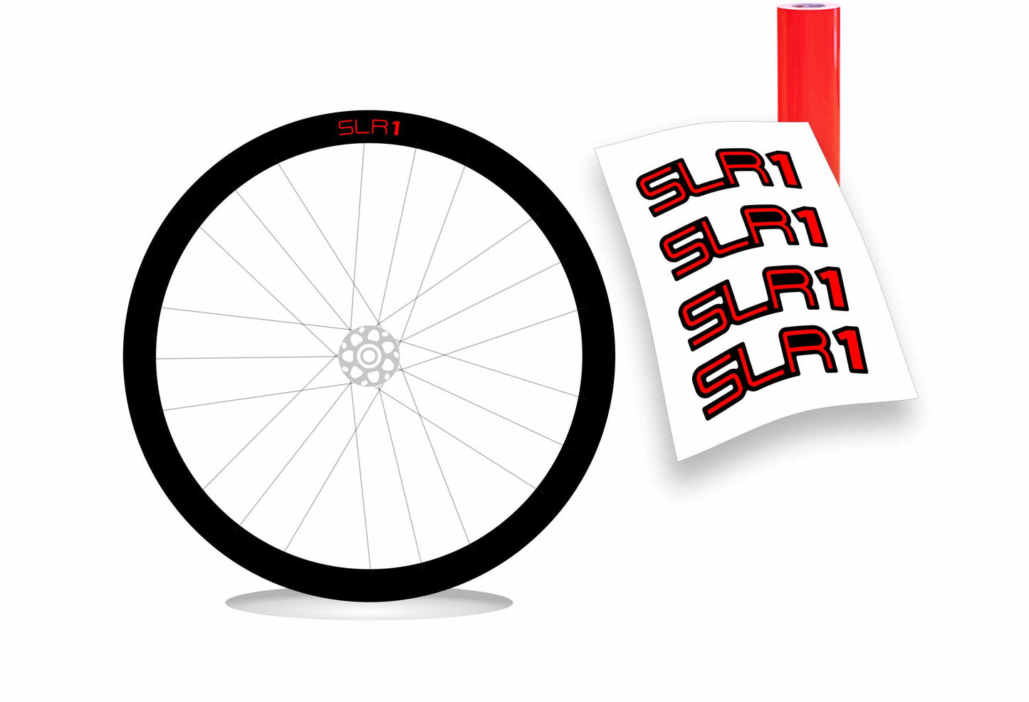 Giant slr 1 disc "42" adesivi per cerchio bici da corsa
