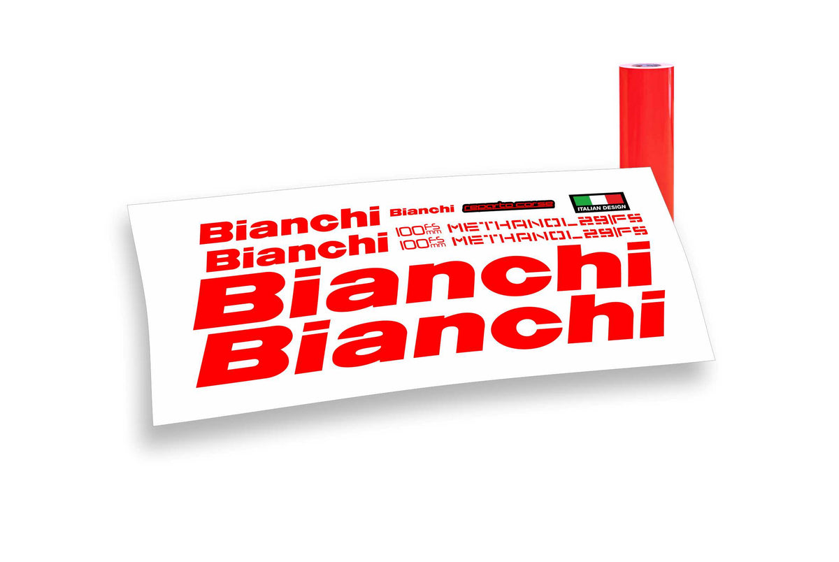 Bianchi Methanol 29 FS 2019 kit adesivi telaio mountain bike
