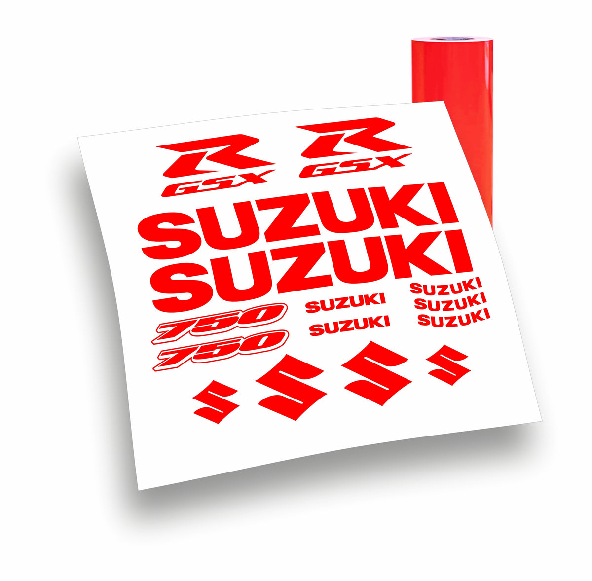 suzuki gsxr 750 kit adesivi colori personalizzati