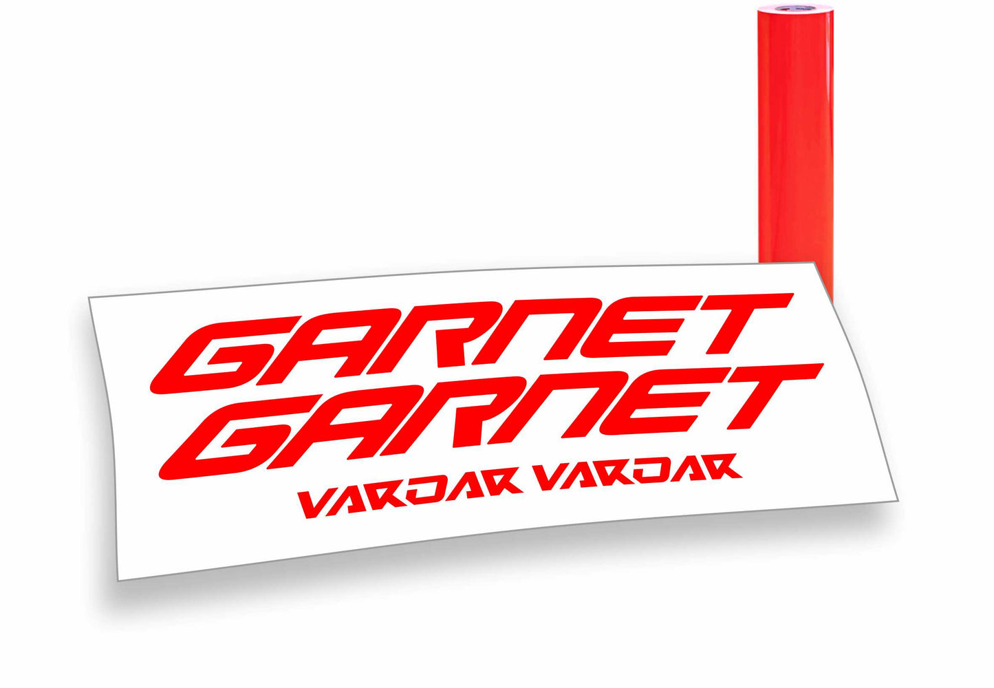 Garnet Vardar Kit adesivi bicicletta colore personalizzato
