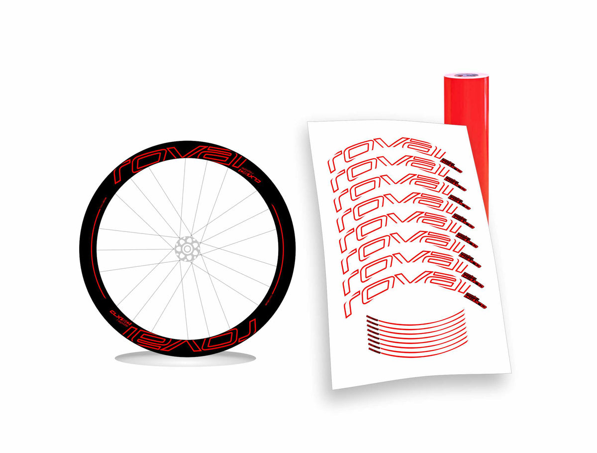 Roval CLX 50 rapide kit adesivi per cerchi bicicletta da corsa