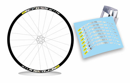 Adesivi cerchi bici mtb MAVIC CROSSROC Anche fluorescente 26-27,5-29 pollici